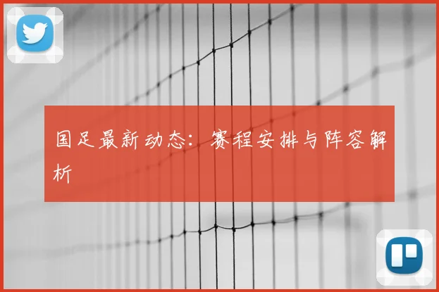 国足最新动态：赛程安排与阵容解析
