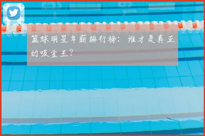 篮球明星年薪排行榜：谁才是真正的吸金王？